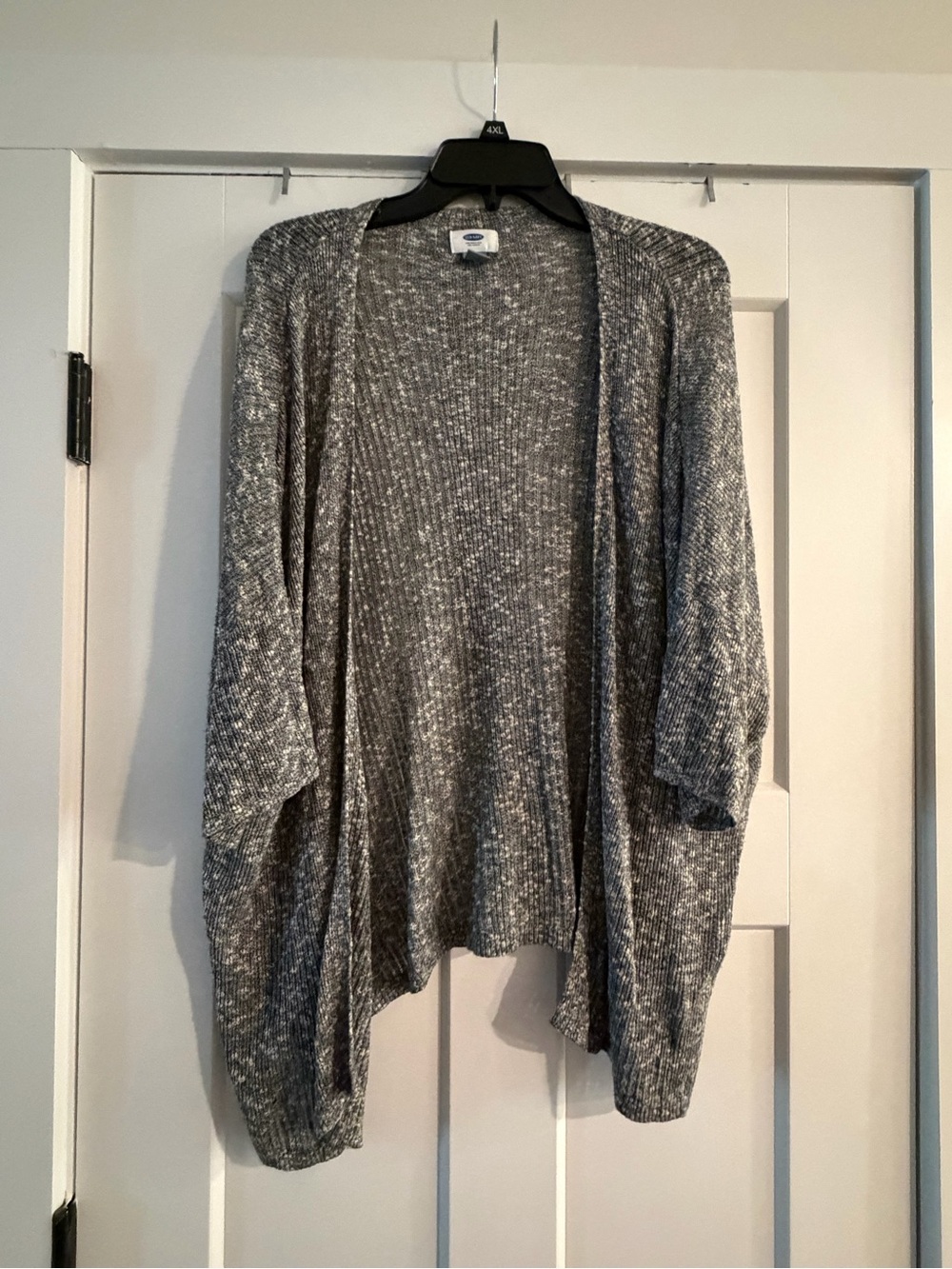 Old Navy Gray Marled Open-Front Women's Cardigan